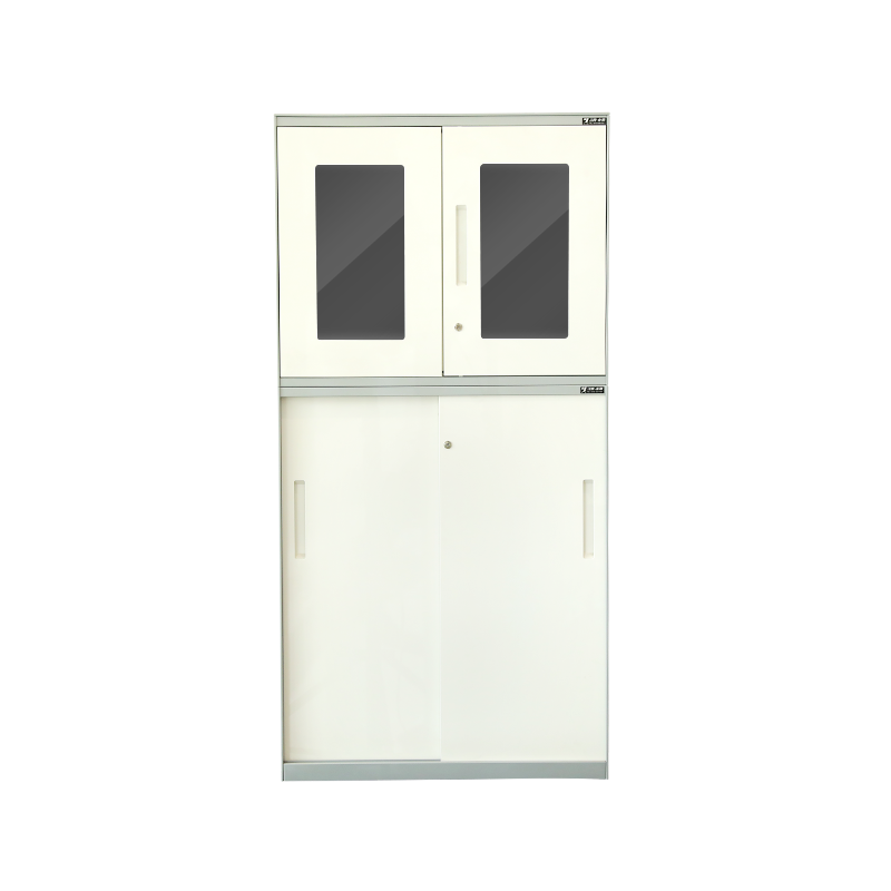 哑光双节双门金属柜